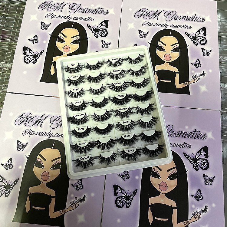 25mm mink lashes strips