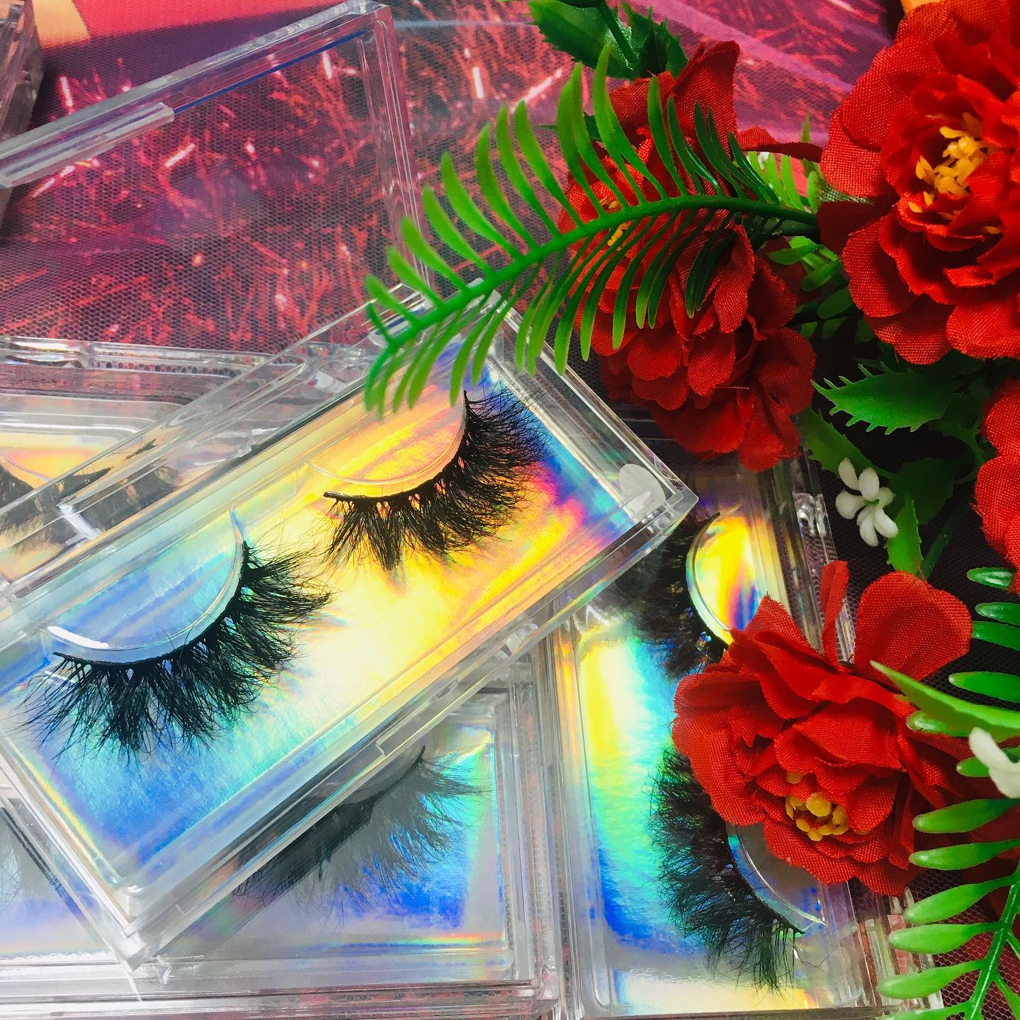 3d mink lashes packaging