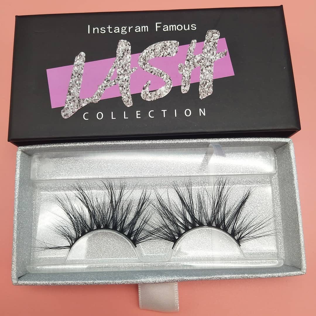 25mm mink strip lashes