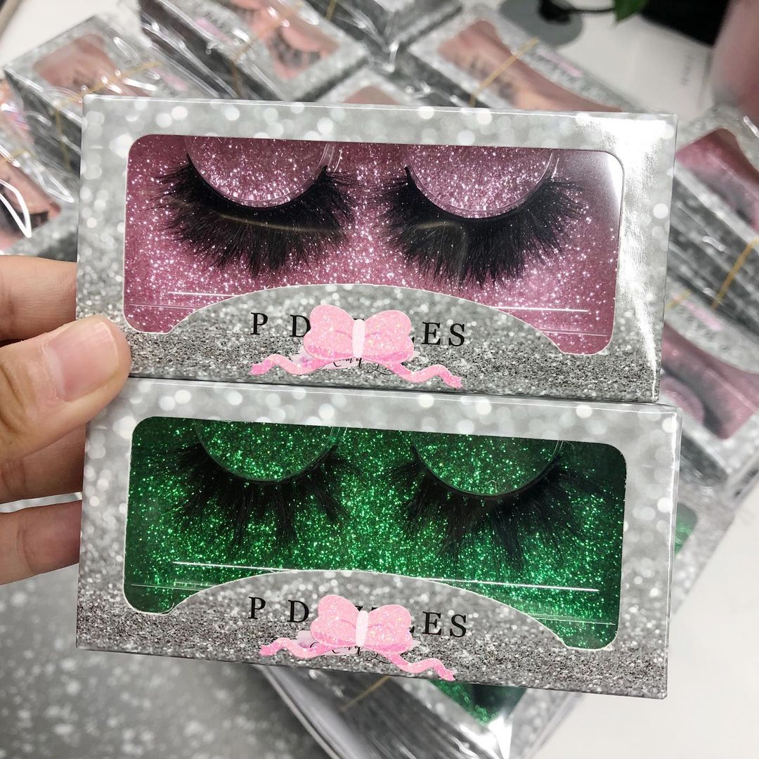 Custom mink lash boxes