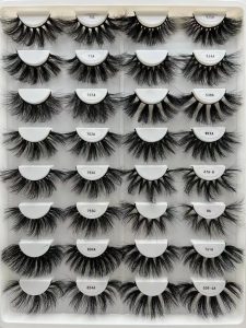 25mm mink strip lashes