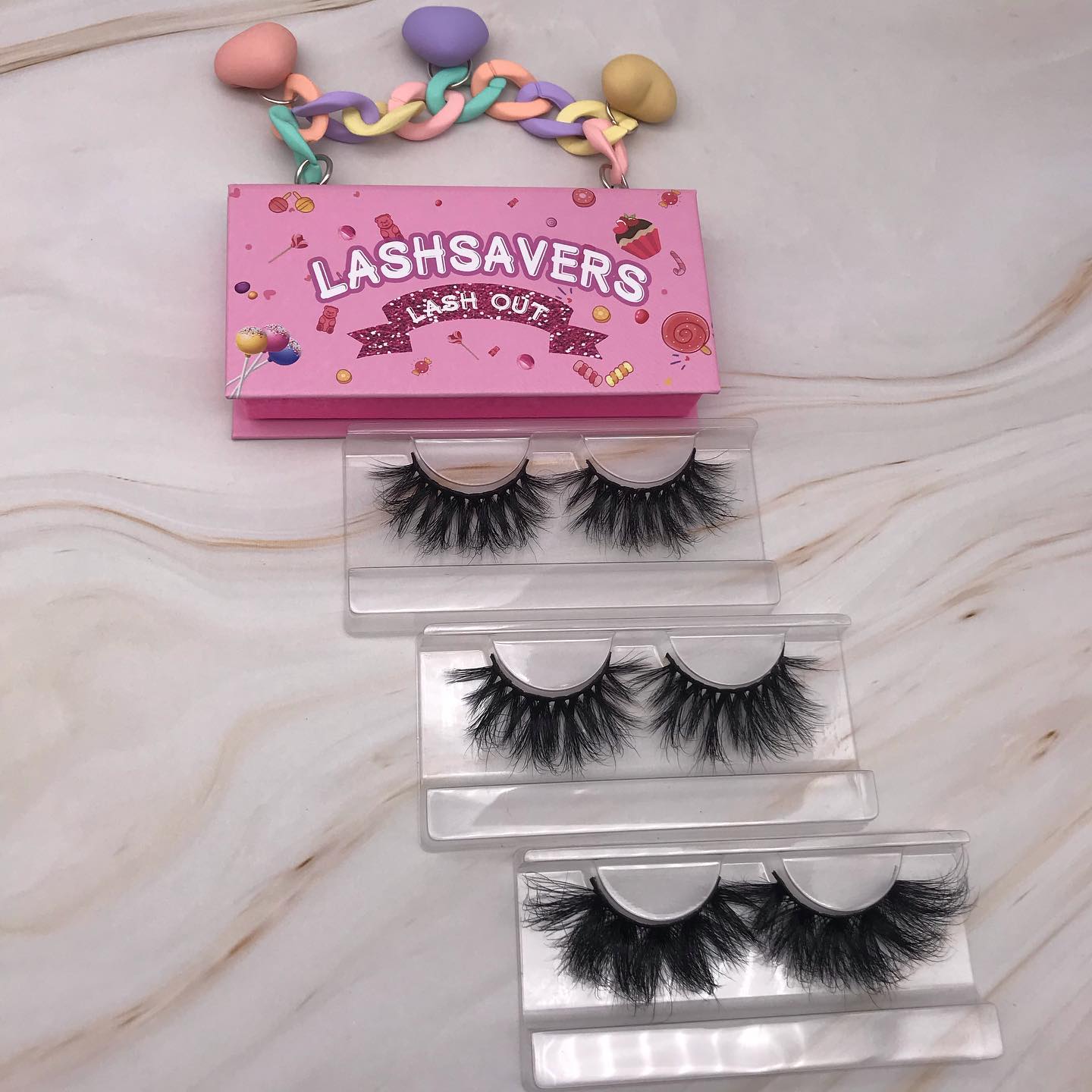 Siberian mink lashes 25mm