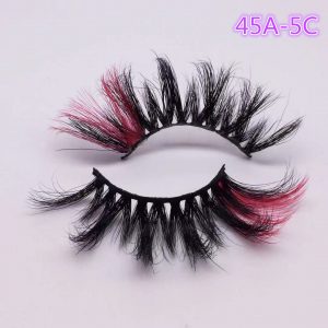 25mm mink lashes 45A-5C