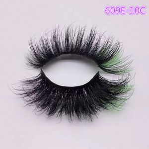 25mm color lashes 609E-10C