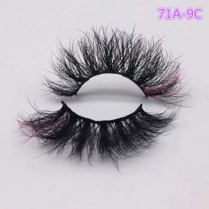 25mm color lashes 71A-9C