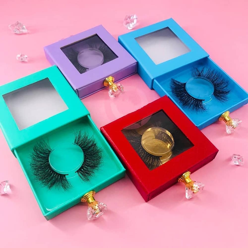 custom eyelash packaging box