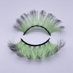 Color Lashes Green