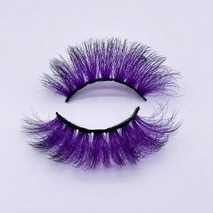 Color Lashes Purple