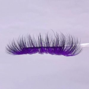 Color Lashes Purple