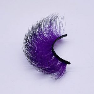 Color Lashes Purple