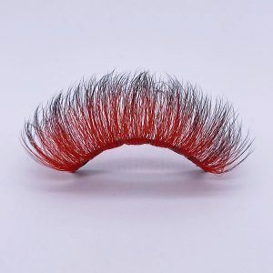 Color Lashes Red