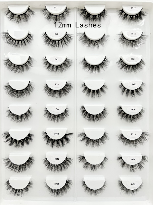 DY 12mm Lashes